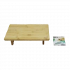 Bambu Ahşap Dikdörtgen Sunum Panosu 32.5x21.5 cm Ayaklı 5 cm
