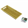 Bambu Sunum Tepsisi 16x35x4.5 cm (Çift Kulplu)