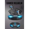 Bluetooth  Kulaklığı Led Işıklı Kablosuz Anc Özelliği