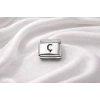 Ç Harfi Charm – Çelik Harfli Bileklik Aksesuarı , Kişiye Özel Modüler Takı