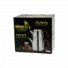 Çelik Çaydanlık Seti Aile Boy 1.5L + 3L Kendinden Süzgeçli