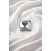 Çelik Kalp Charm – Parlak Çelik Bileklik Aksesuarı | Sevgi Temalı Modüler Charm