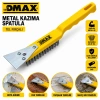 Çelik Tel Fırça ve Metal Kazıma Spatula 270 mm 2in1