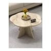 Çiçek Orta Sehpa Bej 70 cm