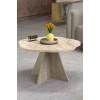 Çiçek Orta Sehpa Bej 70 cm