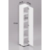 Çok Amaçlı Kiler Dolabı Beyaz 30 cm