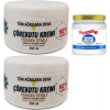 Çörek Otu Kremi  White Box 2 Adet 200 ml + Snow Kitten 50 ml Menthol Balm / Teskin Seti