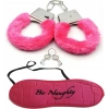 Daha Yok mu Pembe Peluş Kelepçe Seti