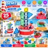 Deniz Lighthouse Rescue Manyetik Bloklar 25 Parça