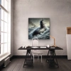 Denizaltı Kanvas Tablo 90x90cm
