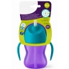Desenli Pipetli Bardak 200 ml Kız