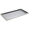 Dikdörtgen Krom Plakalık Araba Plaka Altlığı 30x16cm