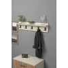 Duvar Askılığı Portmanto Ekru 80