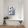 Elmaslı Kuğu Kanvas Tablo 70x100cm