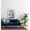 Elmaslı Kuğu Kanvas Tablo 70x100cm