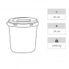 Enfekte Tıbbi Atık Kovası - 10 lt