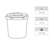 Enfekte Tıbbi Atık Kovası - 1.3 lt
