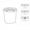 Enfekte Tıbbi Atık Kovası - 5 lt