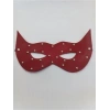 Fantezi Deri Kırmızı Renk Maske