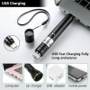 Fithome 100mw Desen Başlıklı Usb Şarjlı Yeşil Lazer Pointer