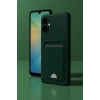 Samsung Galaxy A06 Kılıf Kelvin Kartvizitli Silikon - Mavi