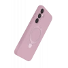 Samsung Galaxy A15 4G Regal Magsafe Standlı Kapak - Açık Pembe