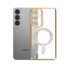Galaxy A37 5G Joke Simli Magneticsafe Kılıf - Gold