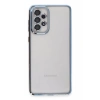 Samsung Galaxy A53 5G Kılıf Lensli Silikon - Açık Mavi