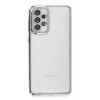 Samsung Galaxy A53 5G Kılıf Lensli Silikon - Gümüş