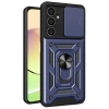 Samsung Galaxy S24 FE Pars Lens Yüzüklü Silikon - Lacivert