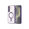 Samsung Galaxy S24 Kılıf Kross Magneticsafe Kapak - Mor
