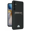 Samsung Galaxy S24 Plus Kelvin Kartvizitli Silikon - Siyah