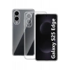 Samsung Galaxy S25 Edge Kılıf Lüx Şeffaf Silikon