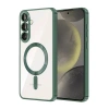 Samsung Galaxy S25 FE Kross Magneticsafe Kapak - Koyu Yeşil