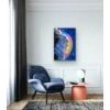 Gökkuşağı Bulutu Kanvas Tablo 60X90 CM