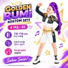 Golden Rumi Kostüm Seti 6 Yaş XS