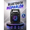 Güçlü Ve Şarj Edilebilir Bluetooth Hoparlör 6.5 İnç