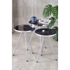 Gümüş Metal Zigon Bendir Siyah 3lü