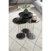 Gümüş Terra Zigon Bendir Siyah 3lü