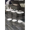 Gümüş Terra Zigon Beyaz 3lü