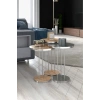 Gümüş Terra Zigon Ceviz Antrasit 3lü