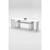 Gzd Plus TV Ünitesi Beyaz 140 cm