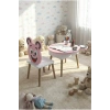 Happy Face Masa Sandalye Seti Pembe