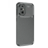 Honor 200 Uyumlu Kılıf Auto Focus Karbon Kapak - Siyah