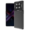 Honor Magic 7 Lite Uyumlu Kılıf Auto Focus Karbon Kapak - Siyah