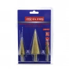 HSS kademeli matkap ucu seti 4-12 / 4-20 / 4-32 mm (3 parça)