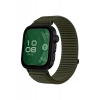Huawei Fit 4 Braid Kordon - Koyu Yeşil