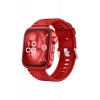 Huawei Fit 4 Nova Silikon Kordon - Kırmızı