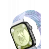 Huawei Fit 4 Star Kordon - Lila-Beyaz