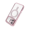 Huawei Honor 600 Joke Simli Magneticsafe Kılıf - Pembe
